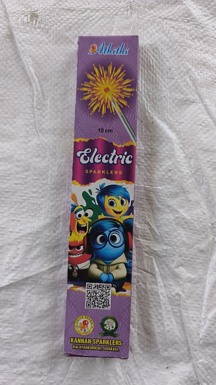 10 CM ELECTRIC SPARKLERS
