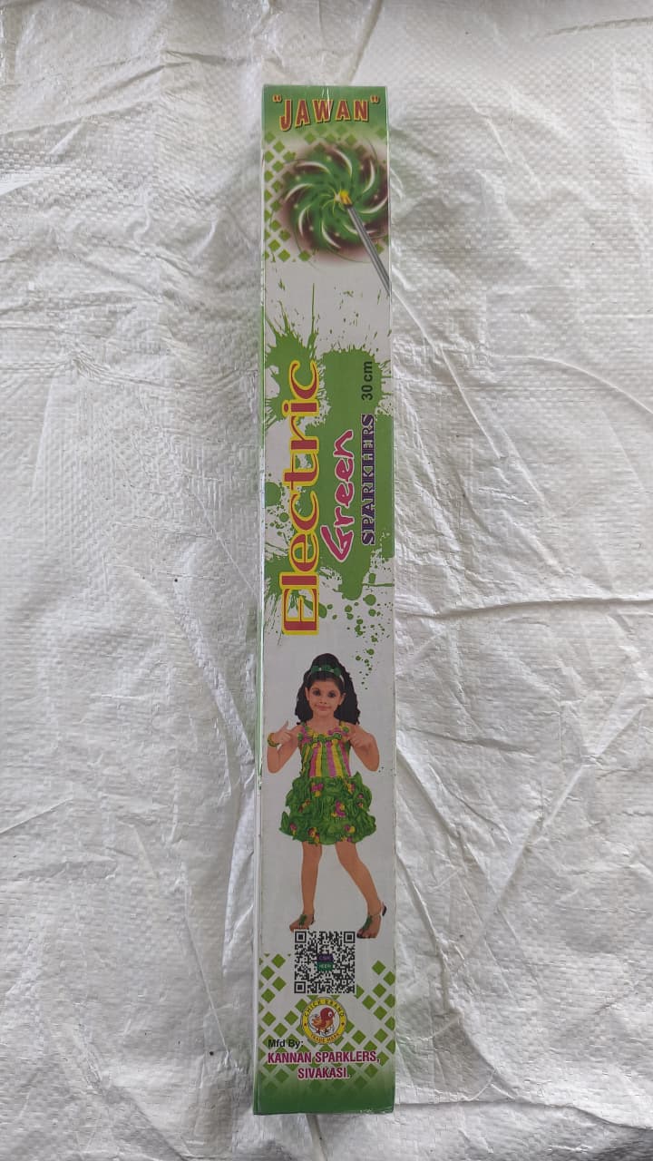 30 CM GREEN SPARKLERS